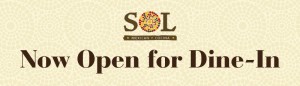 Open for Dine-In